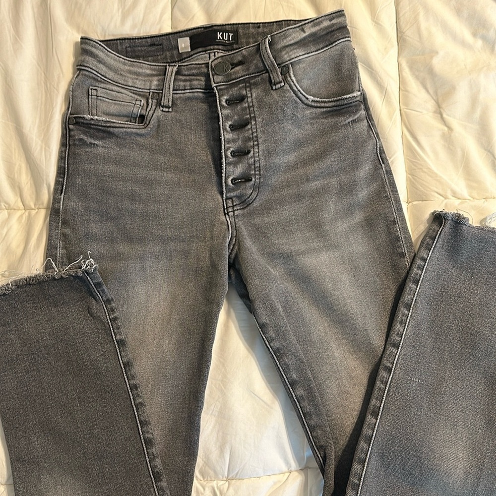 kut from the cloth gray Jean